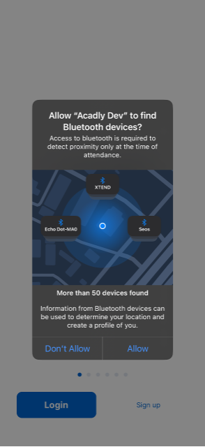 Bluetooth permissions